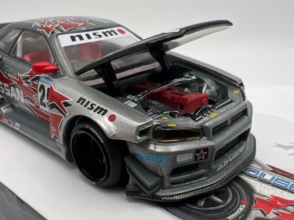 CHASE Kaido House Nissan Skyline GT-R (R34) Kaido Star Racing V1 KHMG197