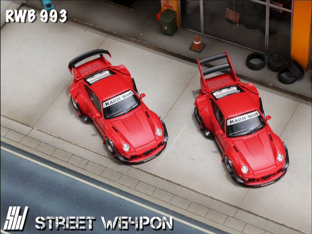 Street Weapon Porsche RWB 993 Naginata Livery