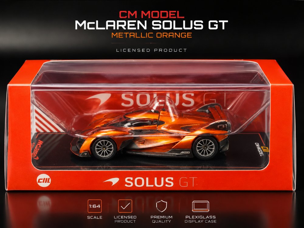 CM Model McLaren Solus GT Metallic Orange
