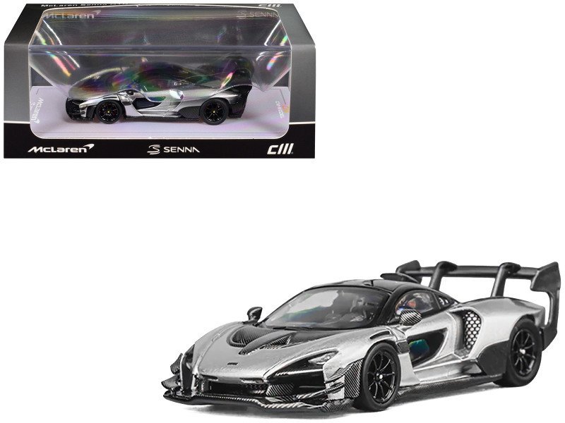 CM Model Mclaren Senna GTR Metallic Grey