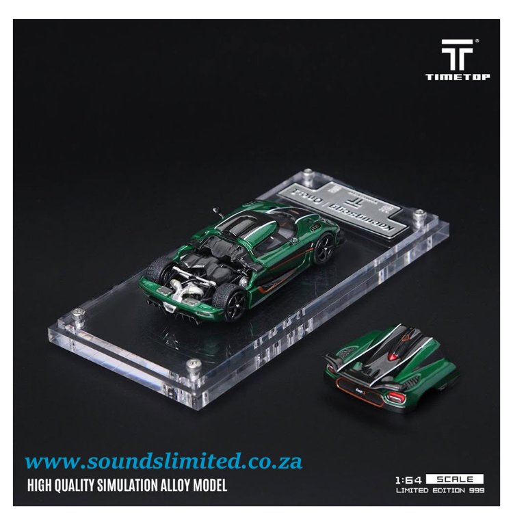 Time Top Koenigsegg One:1 Green Limited Edition TT644813

