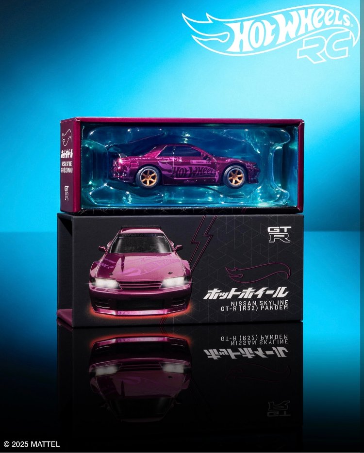 Hot Wheels RC Nissan Skyline R32 Pandem GTR Formula Drift