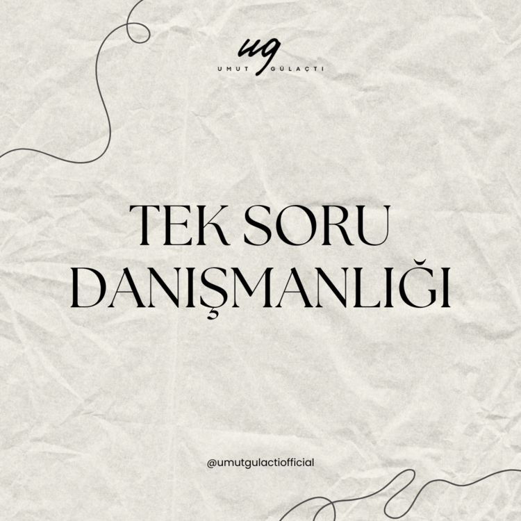 TEK SORU DANIŞMANLIĞI