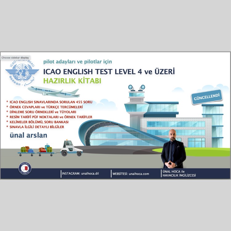 ICAO ENGLISH TEST LEVEL 4 ve ÜZERİ - HAZIRLIK KİTABI