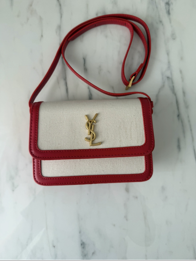 YSL Sunset Canvas Crossbody Bag