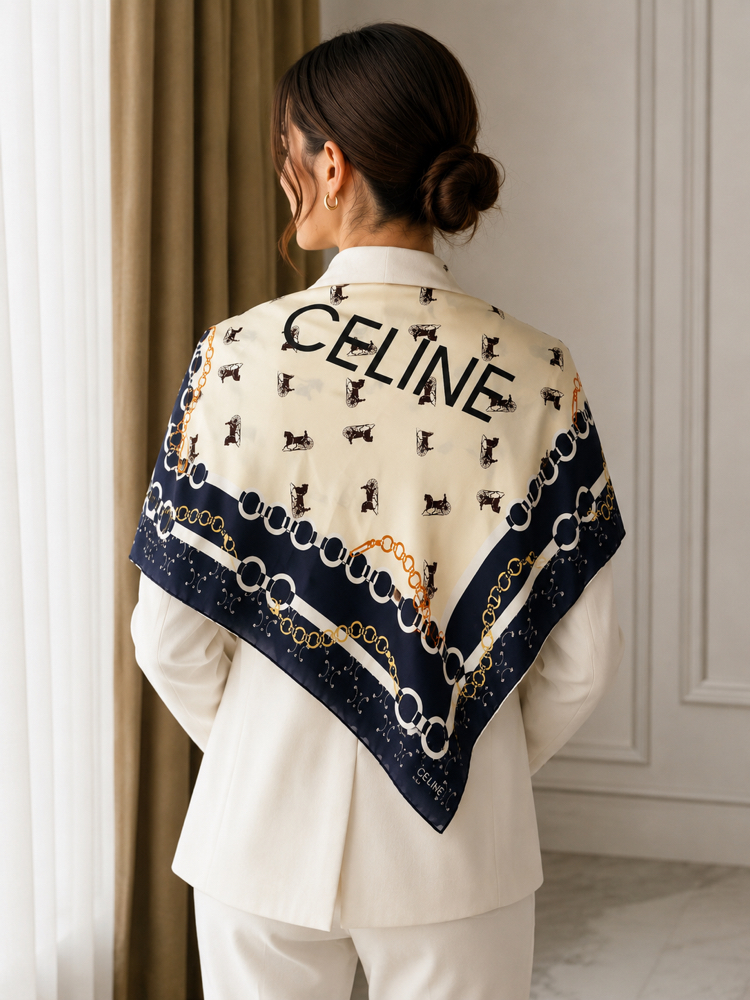 Celine Silk Scarf