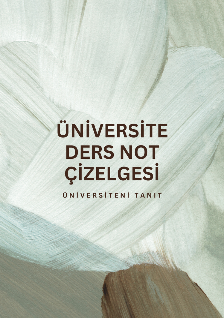 Üniversite Not Hesaplama Çizelgesi - PDF