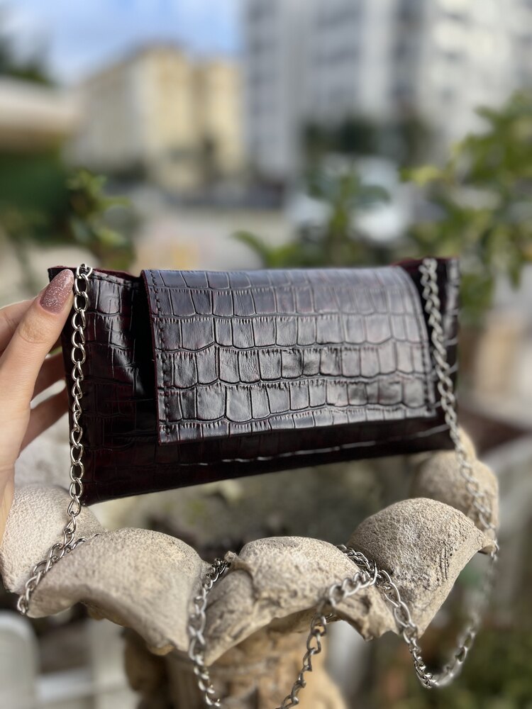 BORDO MİNİK ÇANTA✨