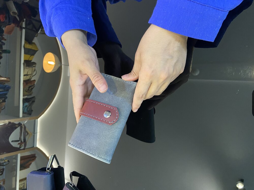 çıtçıtlı cüzdan