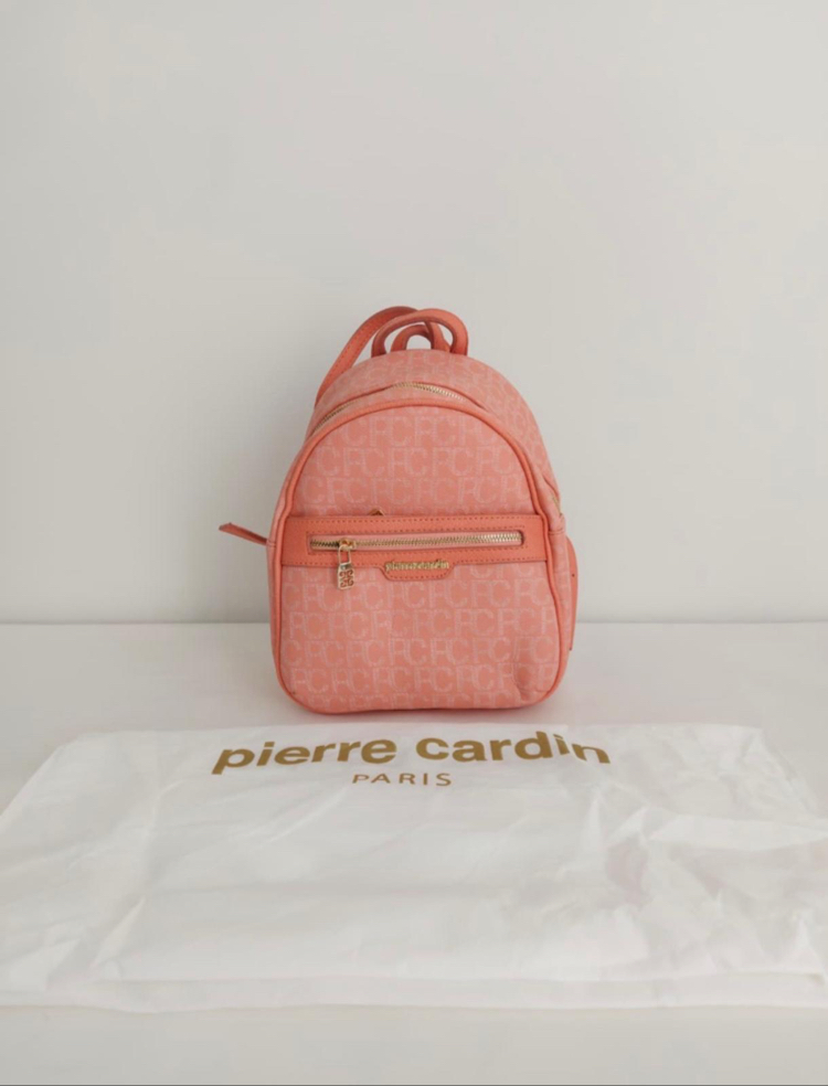 Sıfır Orijinal Pierre Cardin Kadın Sırt Çantası 24x26cm