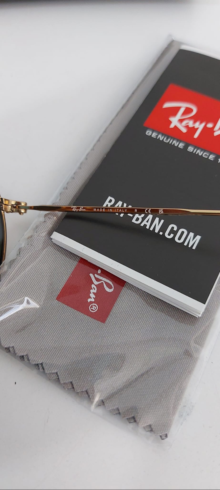 Sıfır Orijinal Rayban Yuvarlak Unisex Model Güneş Gözlüğü •50/21•