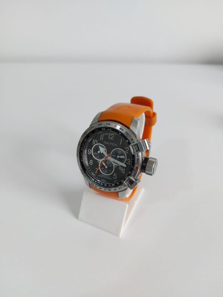 Sıfır Ayarında Orijinal Nautica Erkek Saat