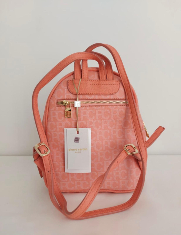 Sıfır Orijinal Pierre Cardin Kadın Sırt Çantası 24x26cm
