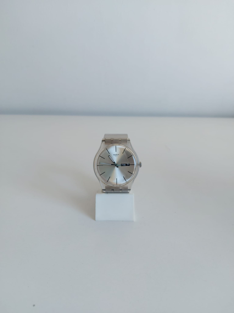 Temiz Orijinal Swatch Erkek Saat • kordon esnektir. •