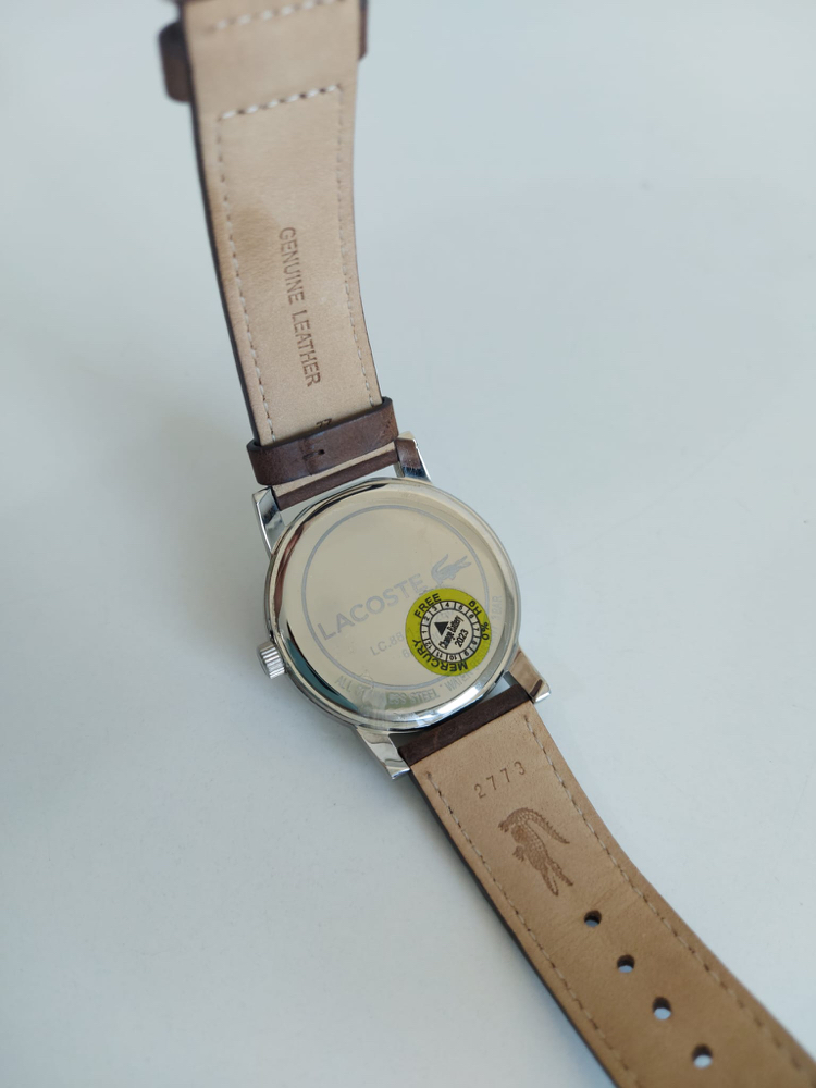 Çok Temiz Orijinal Lacoste Erkek Saat • kordon çevresi(en uç delikte)18cm •