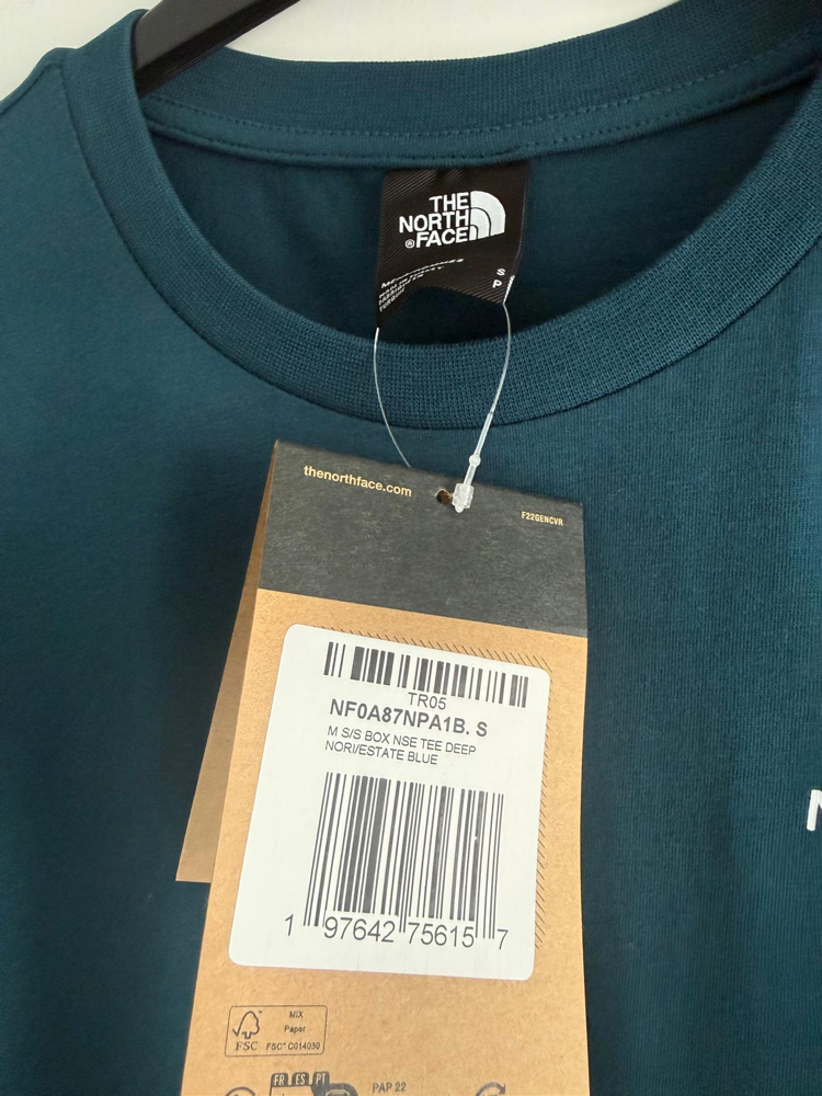 Sıfır Orijinal The North Face Regular Fit %100 Pamuklu Erkek Tişört