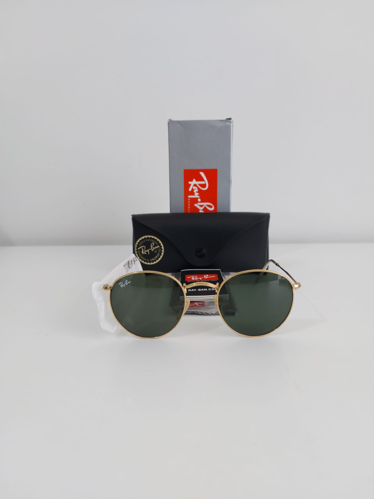 Sıfır Orijinal Rayban Yuvarlak Unisex Model Güneş Gözlüğü •50/21•