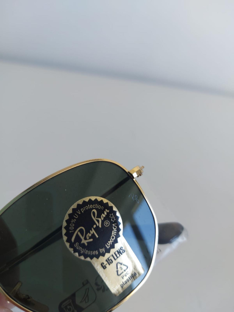 Sıfır Orijinal Rayban Beşgen Model 51/21 Unisex Güneş Gözlüğü
