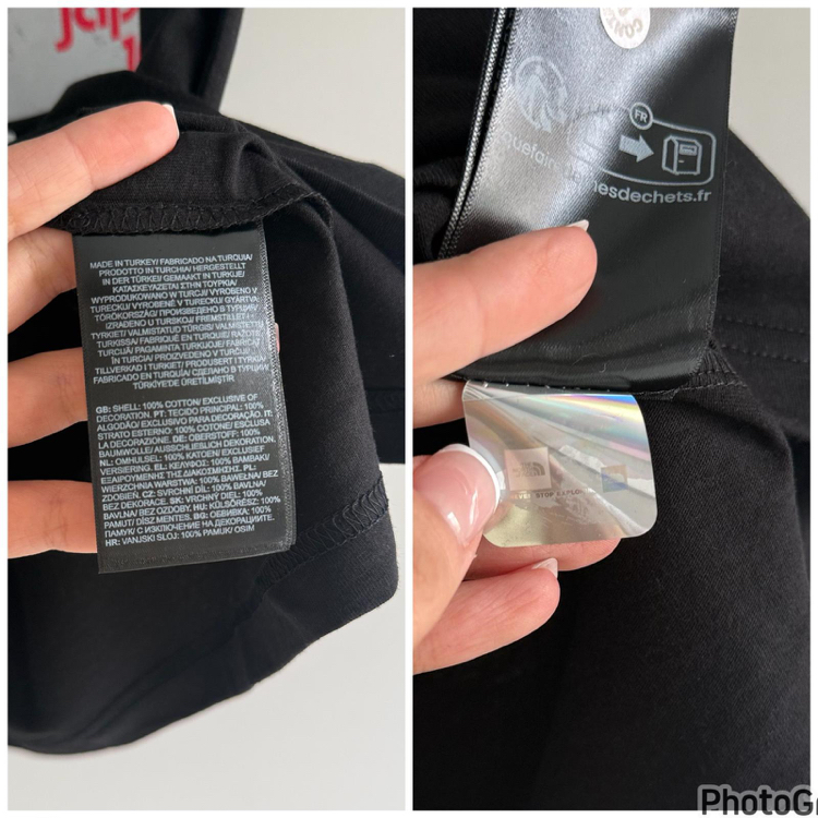 Sıfır Orijinal The North Face Regular Fit %100 Pamuklu Erkek Tişört