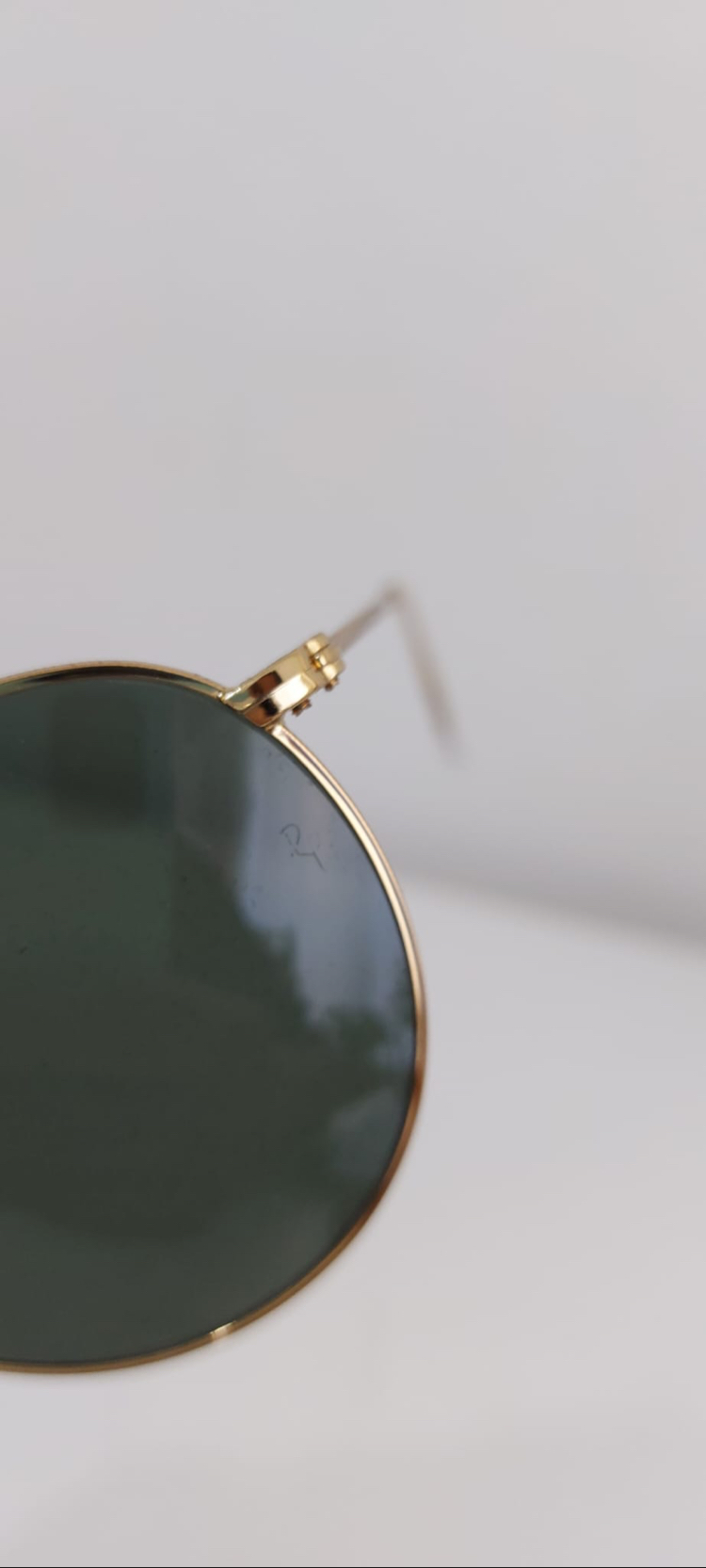 Sıfır Orijinal Rayban Yuvarlak Unisex Model Güneş Gözlüğü •50/21•