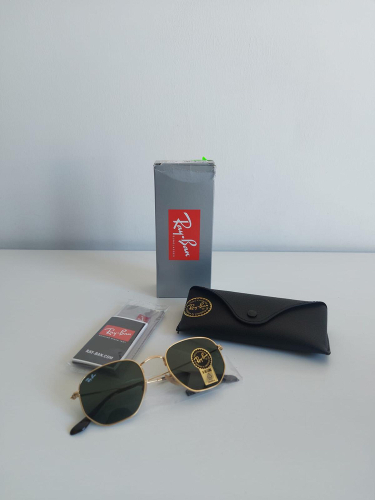 Sıfır Orijinal Rayban Beşgen Model 51/21 Unisex Güneş Gözlüğü