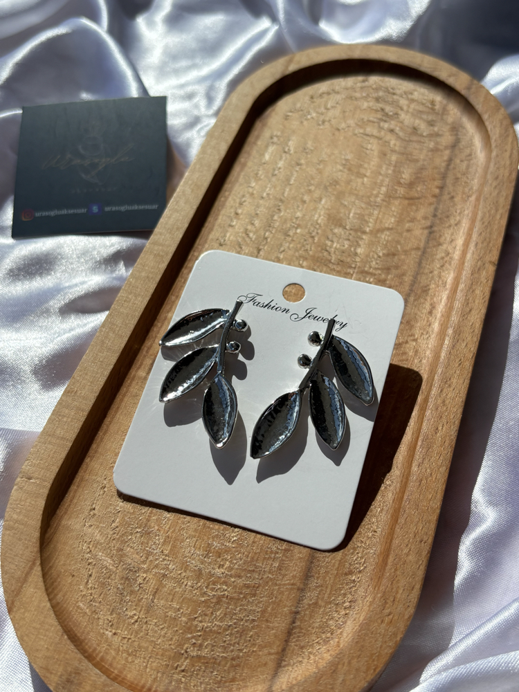 Zeytin Dalı Küpe