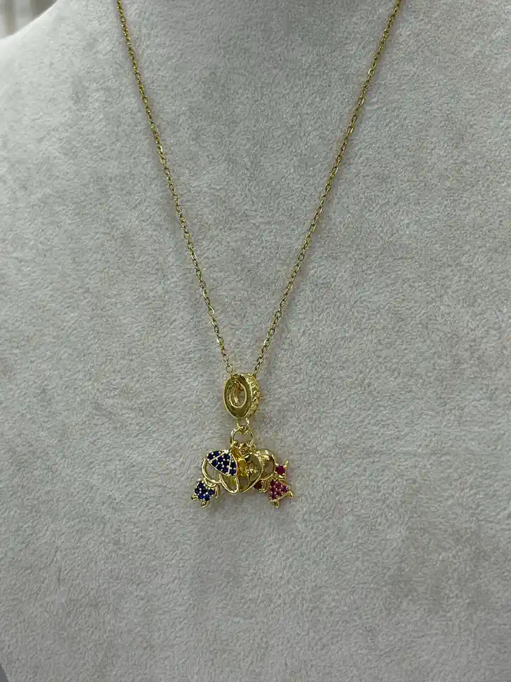 Çelik Best Friends Sevgi Charm Kolye