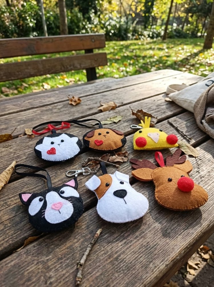 Kedi ve Köpek Anahtarlık Seti