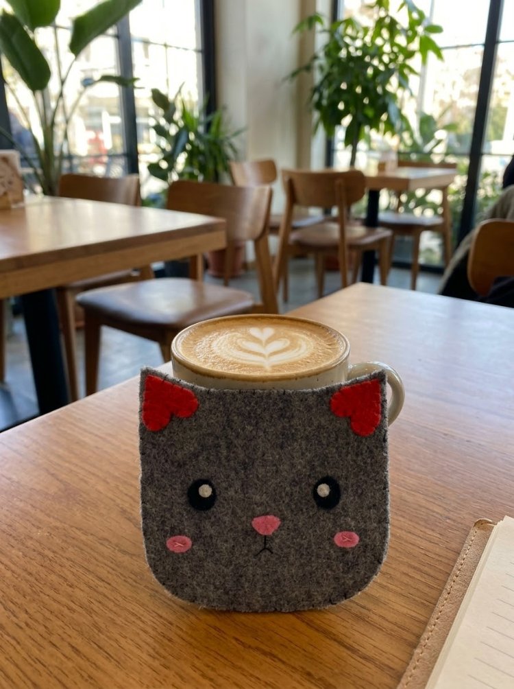 Bardak Altlığı/Kedi Figürlü
