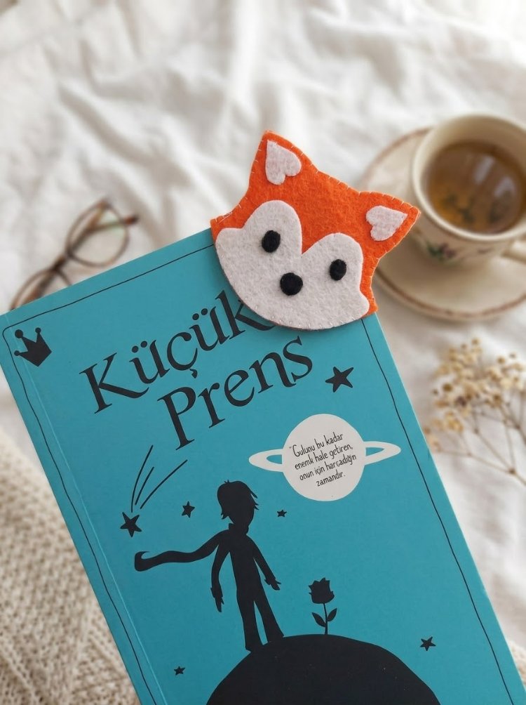 Küçük Prens Kitap Ayracı/Tilki ⭐️