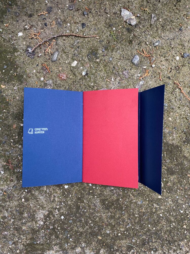 Üretim Kaydı cep boy defter| Nom Atölye el yapımı