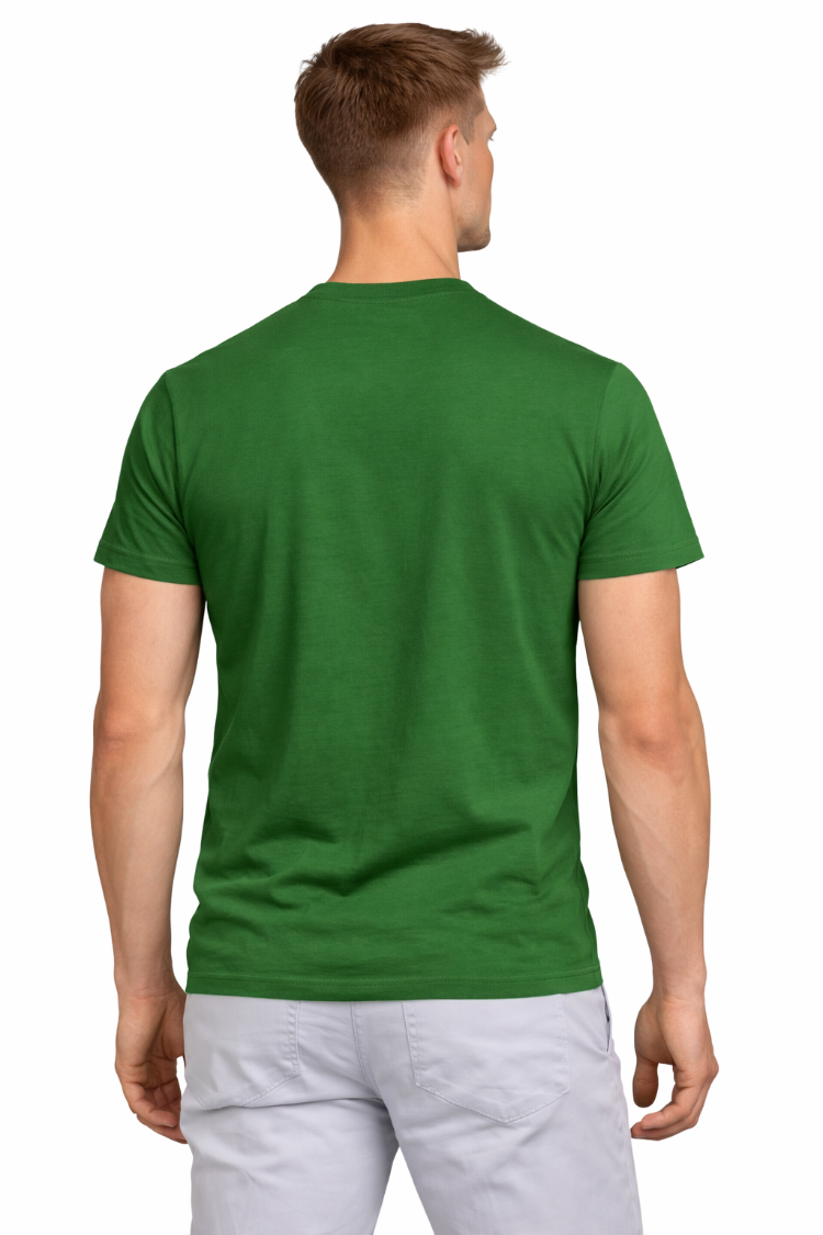 Sarı Basic Tişört Erkek %100 Pamuk – Regular Fit Günlük Rahat & Şık T-Shirt