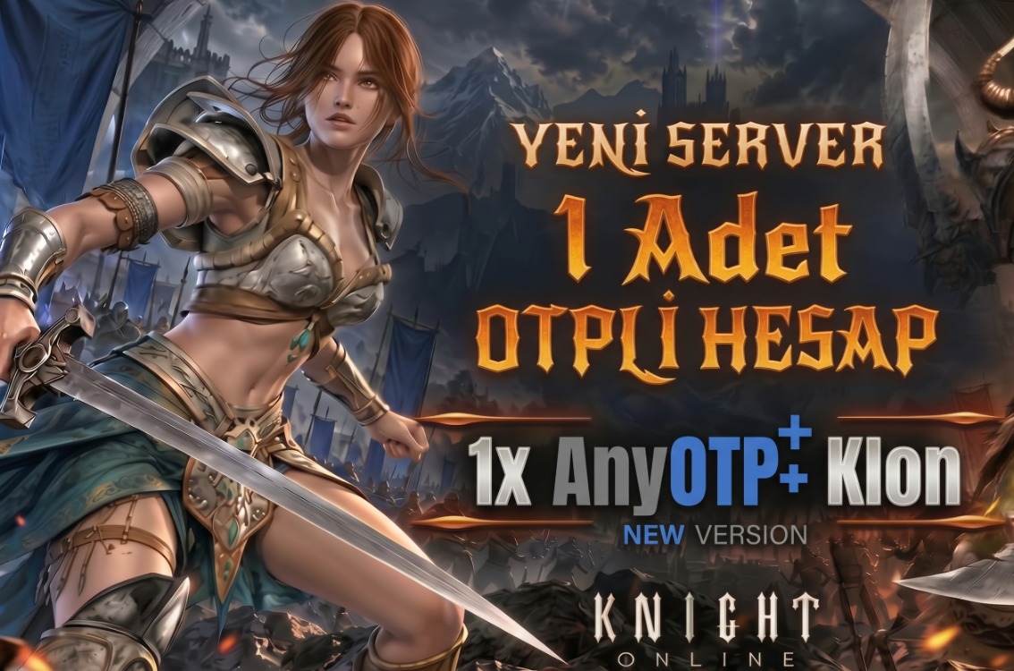 YENİ SERVER 1X OTPLİ HESAP 1X ANY OTP+ KLONU