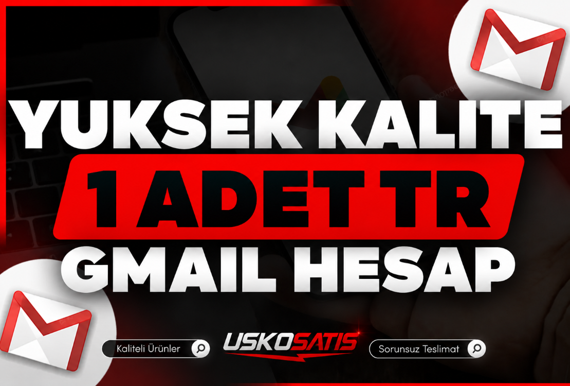 GMAİL HESAP (TR) ✅ KAPANMAZ (KURTARMALİ)