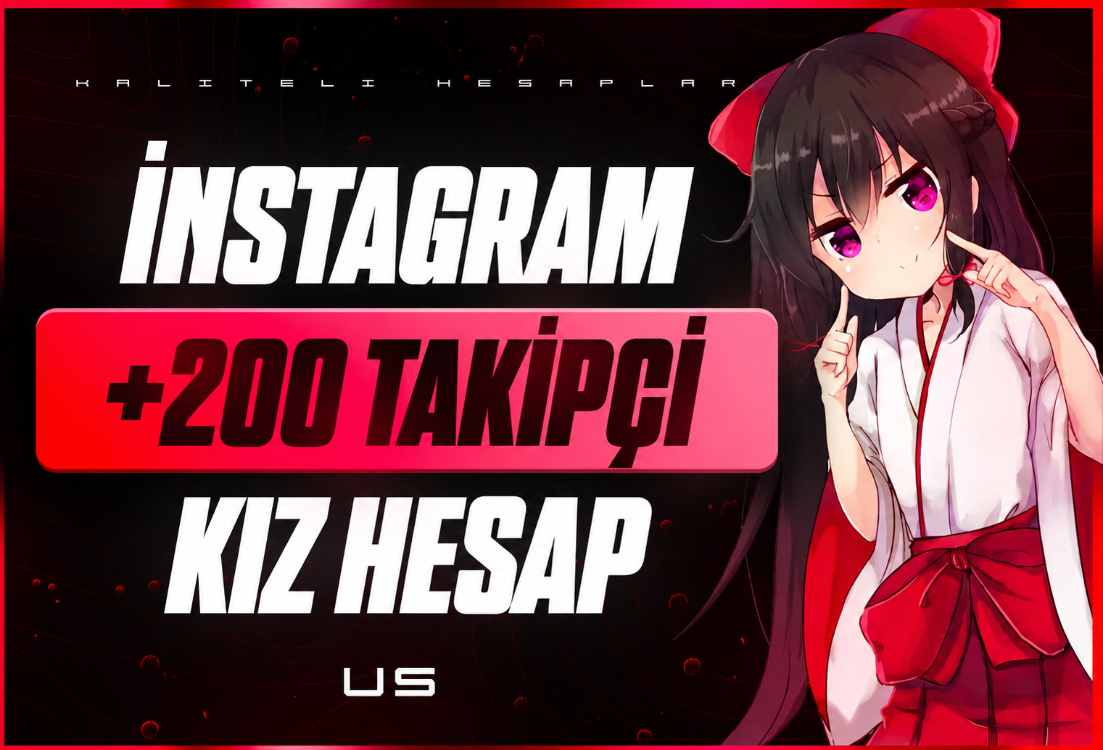 200 Takipçili ✅ İNSTAGRAM KIZ HESAP⚡