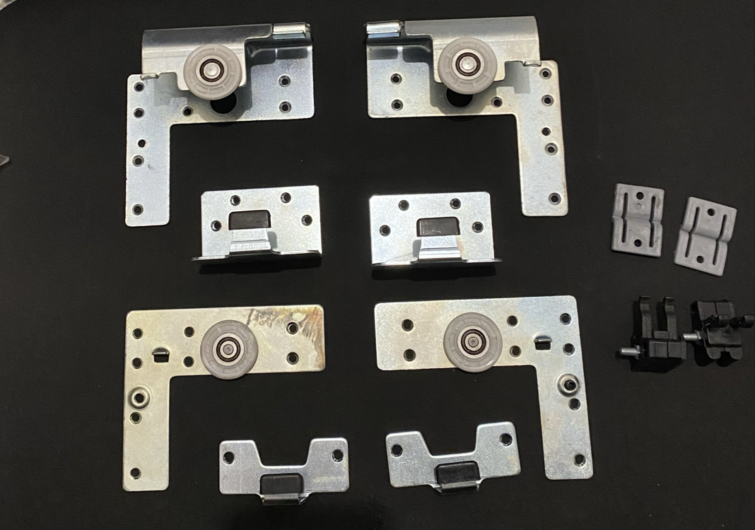 System üstten askı sistem 2 kapak set 