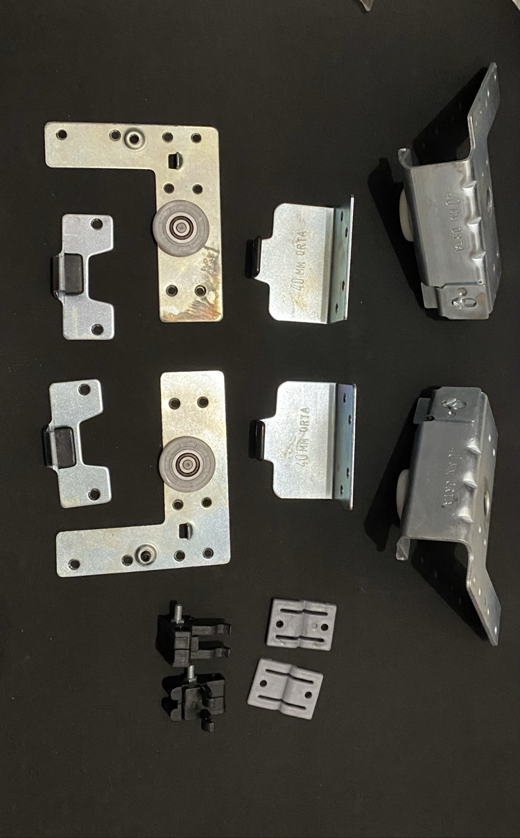 System üstten askı sistem 2 kapak set 