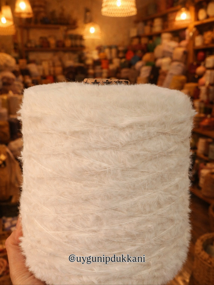 Premium Kartopu Tavşan Tüyü 100g