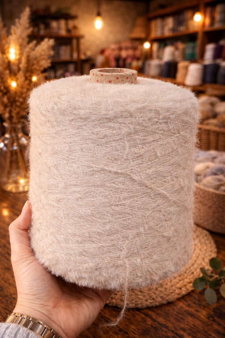 Premium Bej Tavşan Tüyü 100g