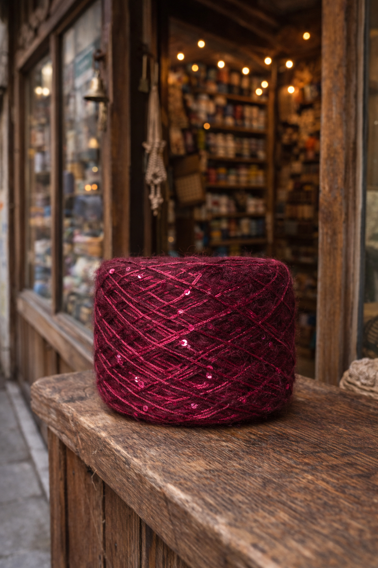 Bordo Pullu Moher 100g