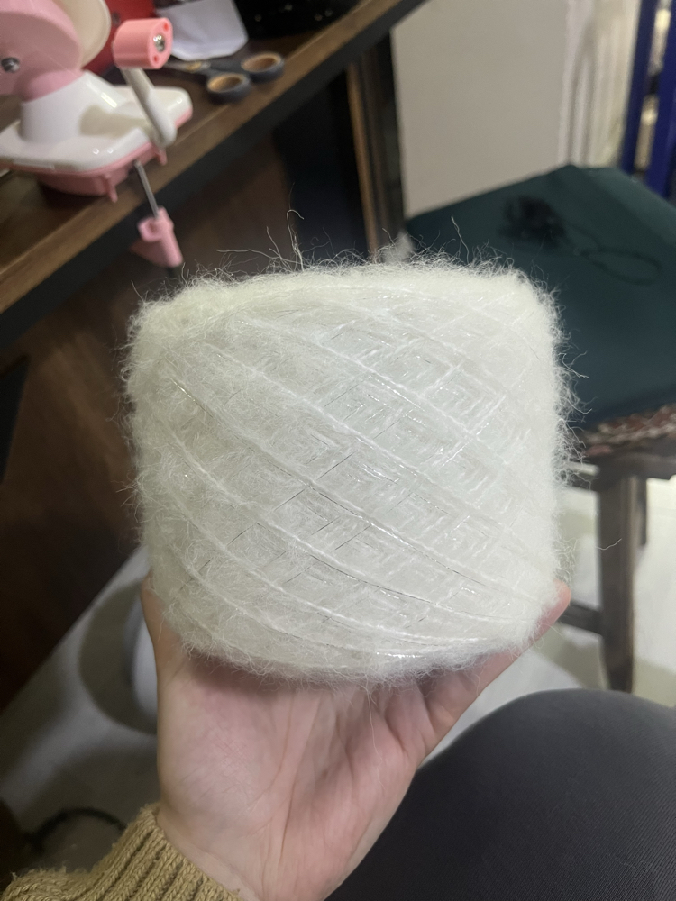 Işıltılı simli kartopu kid moher 100g