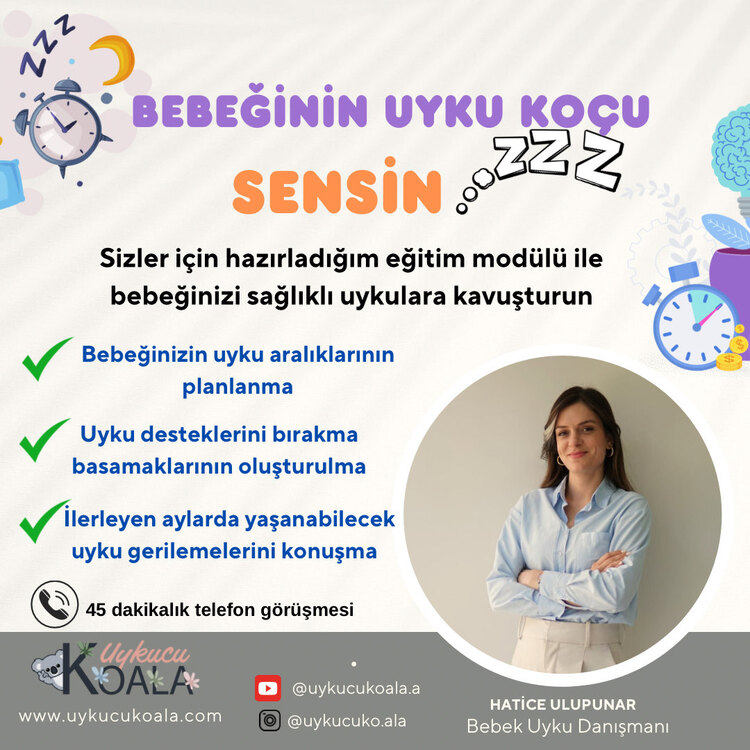 Bebeğinizin Uyku Koçu Sensin – Dijital Eğitim Paketi
