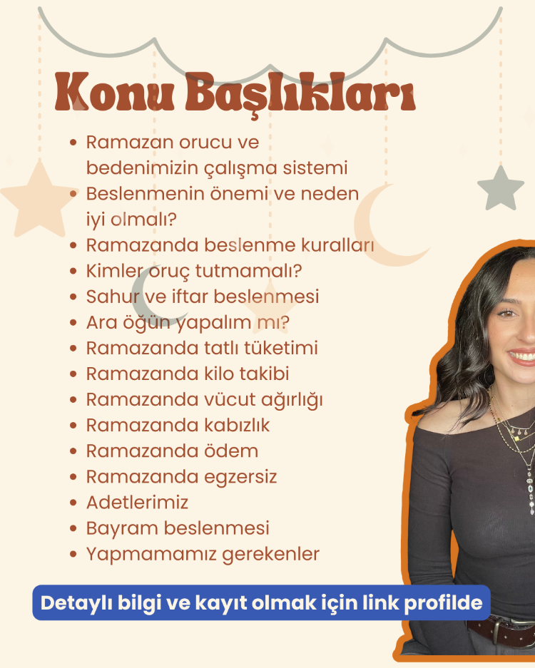 Ramazanda Doğru Beslenme Atolyesi