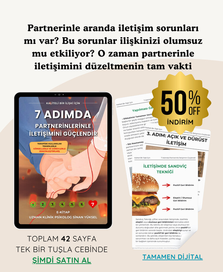 7 ADIMDA PARTNERİNLE İLETİŞİMİNİ GÜÇLENDİR (42 Sayfa Dijital) %50 İNDİRİM