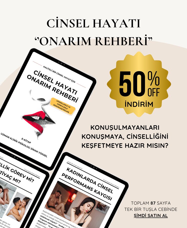 CİNSEL HAYATI ONARIM REHBERİ (87 Sayfa Dijital) %50 İNDİRİM