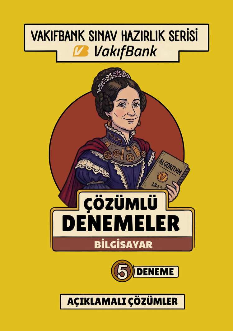VakıfBank Bilgisayar Çözümlü Denemeler · 5 Deneme
