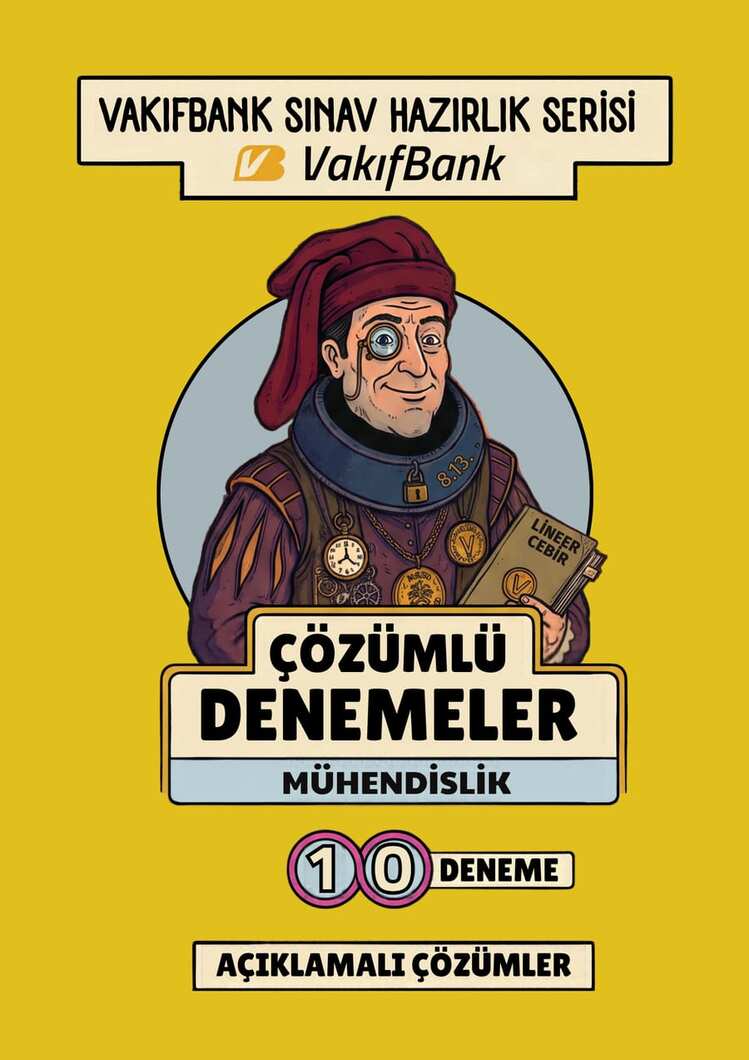 VakıfBank Mühendislik Çözümlü Denemeler · 10 Deneme
