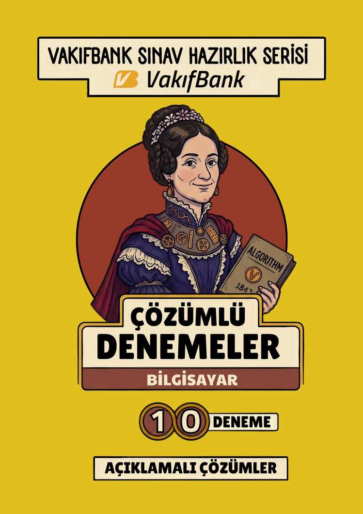 VakıfBank Bilgisayar Çözümlü Denemeler · 10 Deneme