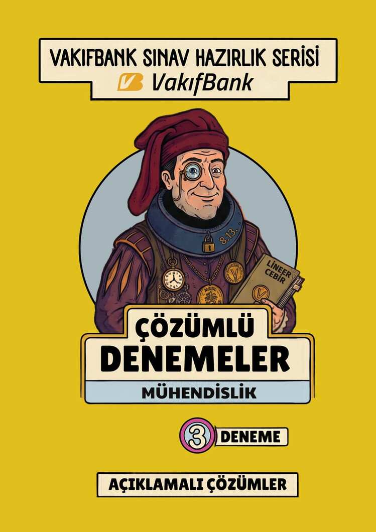VakıfBank Mühendislik Çözümlü Denemeler · 3 Deneme