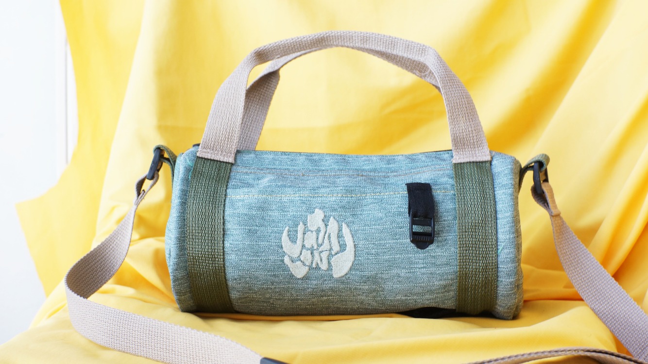Mini Duffel Nakışlı Çanta